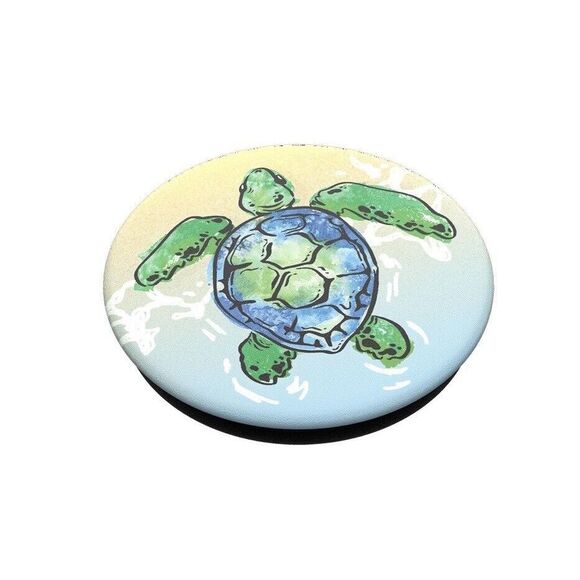 PopSockets: PopGrip with Swappable Top for Phones and Tablets - Tortuga - Picture 2 of 5